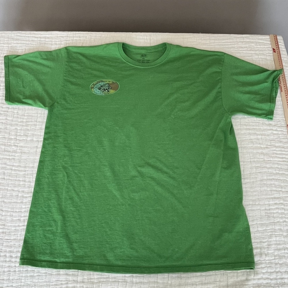 Disney Epcot "Drinking Around the World" Tee Shirt‎ Green Size 2XLT